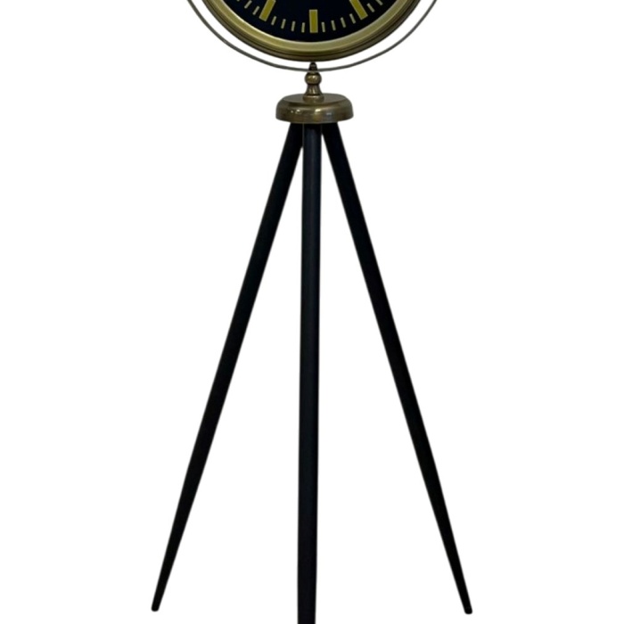® Nostalji Şık Tasarım Tripod Ayaklı Saat
