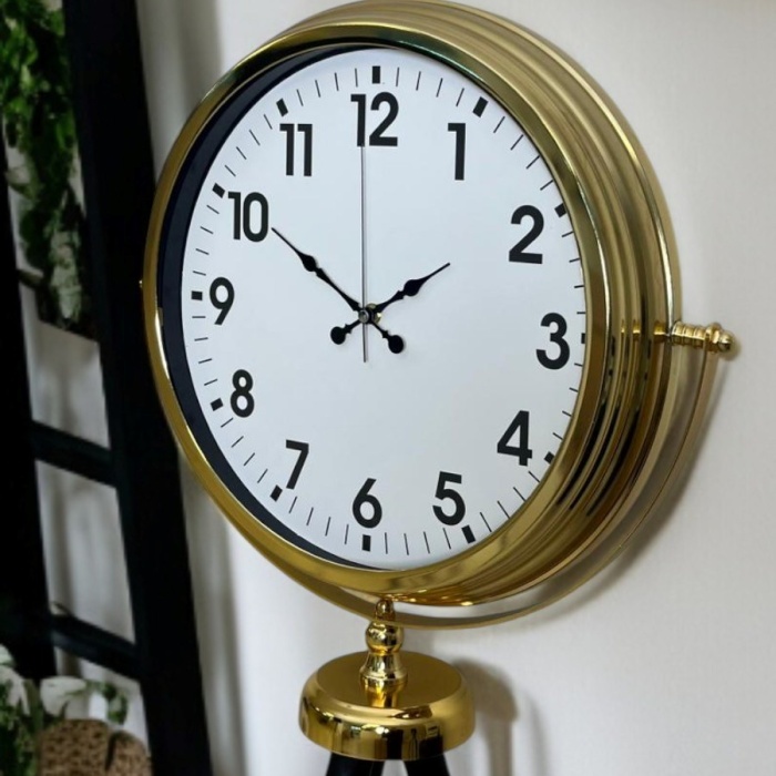 ® Zentime Gold Klasik Tripod Ayaklı Saat