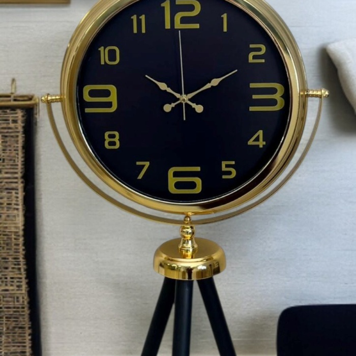 ® Zentime Royal Gold Tripod Ayaklı Saat