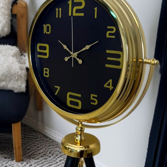 ® Zentime Royal Gold Tripod Ayaklı Saat