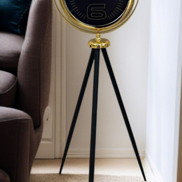 ® Zentime Prime Gold Şık Tripod Ayaklı Saat
