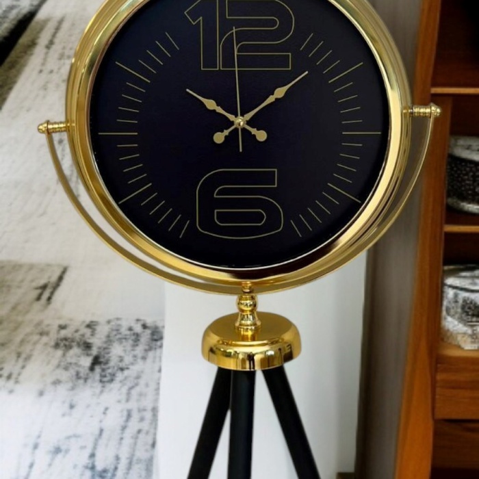 ® Zentime Prime Gold Şık Tripod Ayaklı Saat