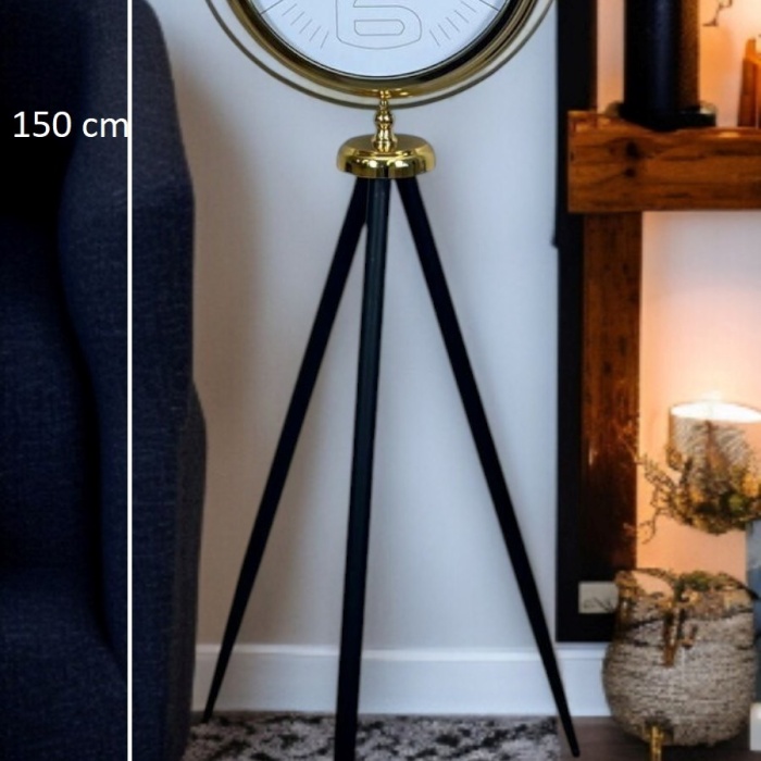 ® Gold Noble Radiance Tripod Ayaklı Saat