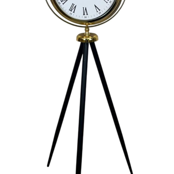 ® Gold Roma Rakamlı Lüks Tripod Ayaklı Saat