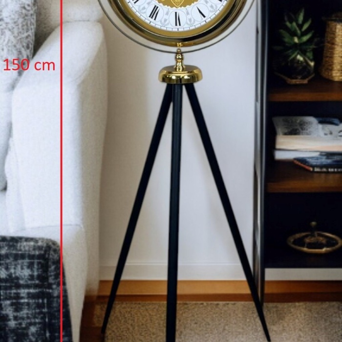 ® Zentime Gold Asalet Tripod Ayaklı Saat
