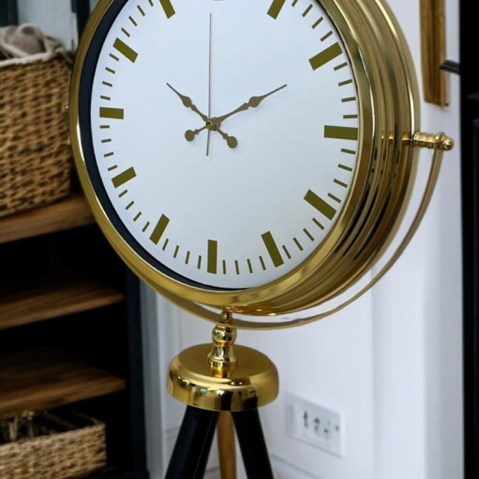 ® Zentime Gold Balance Tripod Ayaklı Saat