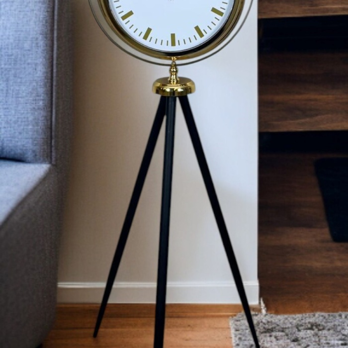 ® Zentime Gold Balance Tripod Ayaklı Saat