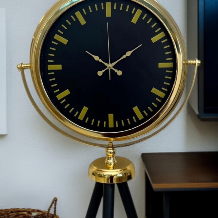 ® Zentime Elite Gold Tripod Ayaklı Saat