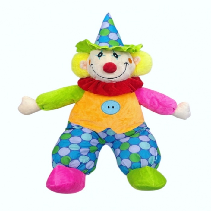 ® 70 cm BÜYÜK BOY Palyaço Peluş Oyuncak Bebek