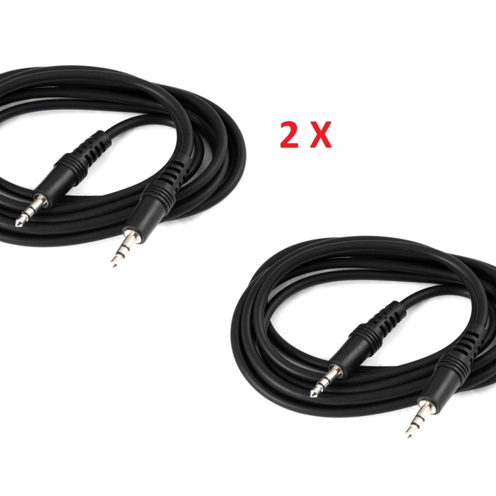 ® Yeni Ürün 2 Adet Aux Kablosu 100 cm