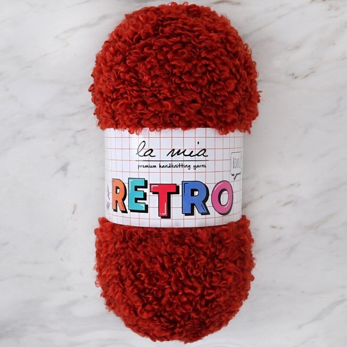 ® Yeni Ürün La Mia RETRO Kiremit El Örgü İpi - LM3002