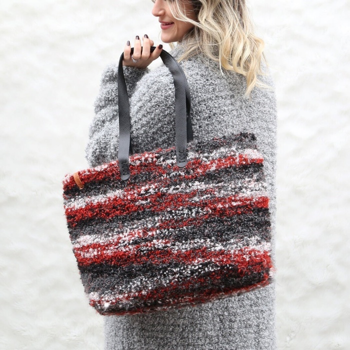 ® Yeni Ürün La Mia RETRO Bordo El Örgü İpi - LM3001