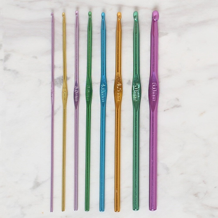 ® Yeni Ürün Loren Çantalı Tığ ve Örgü Aksesuarları Seti