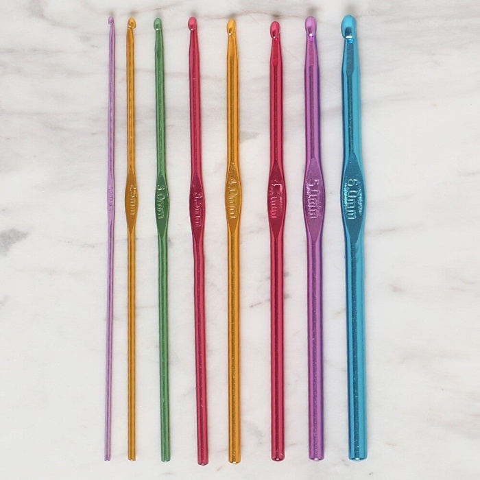 ® Yeni Ürün Loren Çantalı Tığ ve Örgü Aksesuarları Seti