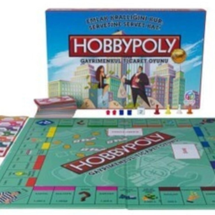 ® Yeni Ürün Hobby Poly Gayrimenkul Emlak Ticareti Oyunu
