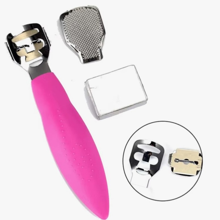 ® Yeni Ürün Profesyonel Nasır Raspası ve Paslanmaz Topuk Rendesi Ayak Bakım Seti