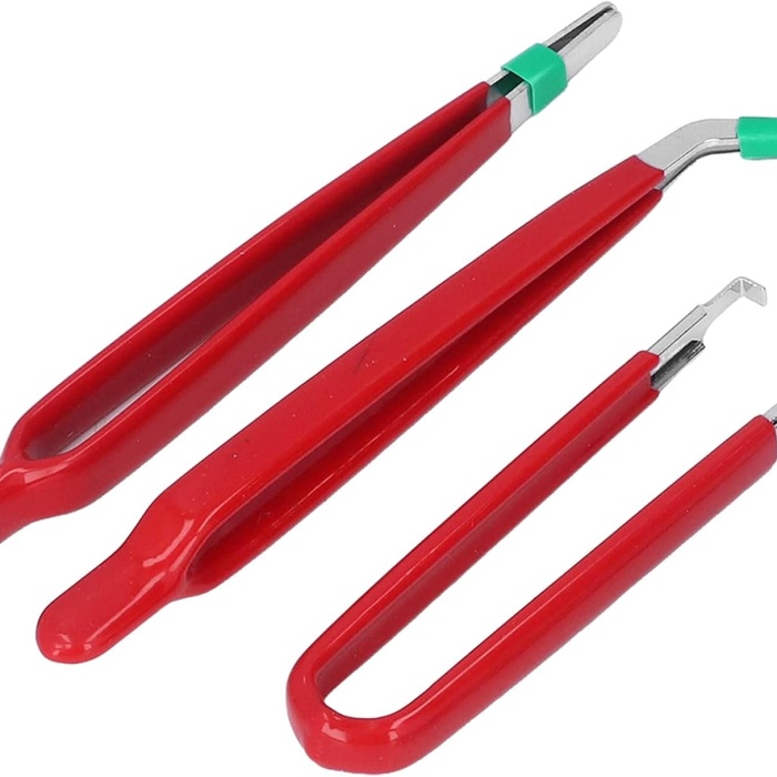 ® Yeni Ürün Premium 7 Parça Çelik Profesyonel Çiçek Bakım ve Teraryum Cımbız Seti - Lüks Bakım Kiti