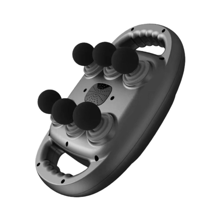 ® Yeni Ürün Şarjlı Geliştirilmiş 6 Başlıklı Fonksiyonlu Masaj Aleti 2000 mAh Masaj Tabancası