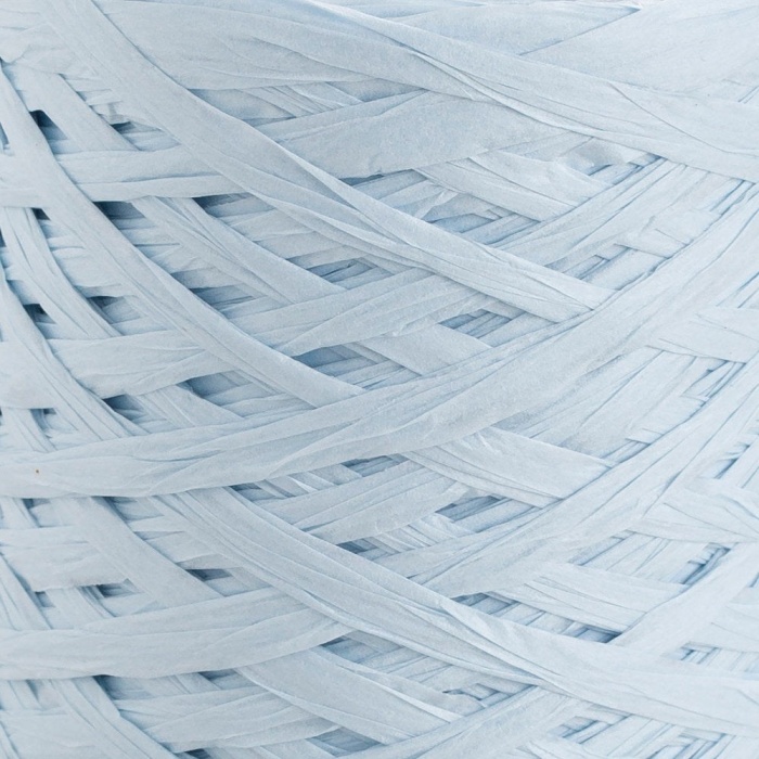 ® Yeni Ürün Natural Raffia 90 gr Açık Mavi Kağıt İp27