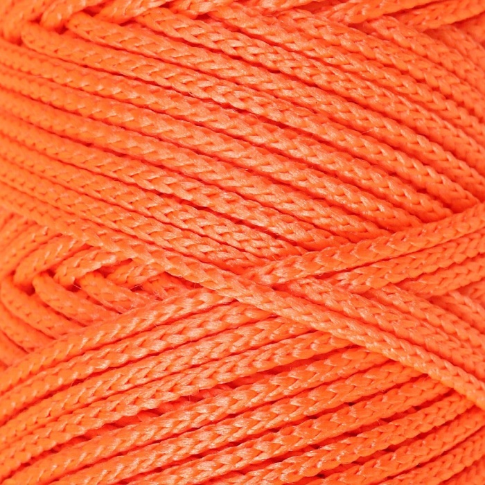 ® Yeni Ürün Macrame Neon Turuncu El Örgü İpiL113