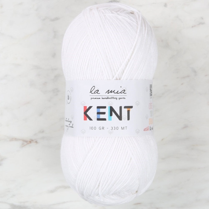 ® Yeni Ürün Kent Beyaz El Örgü İpiL001