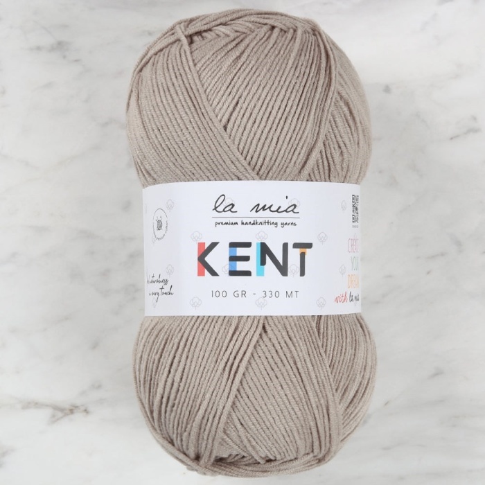 ® Yeni Ürün Kent Bej El Örgü İpiL085