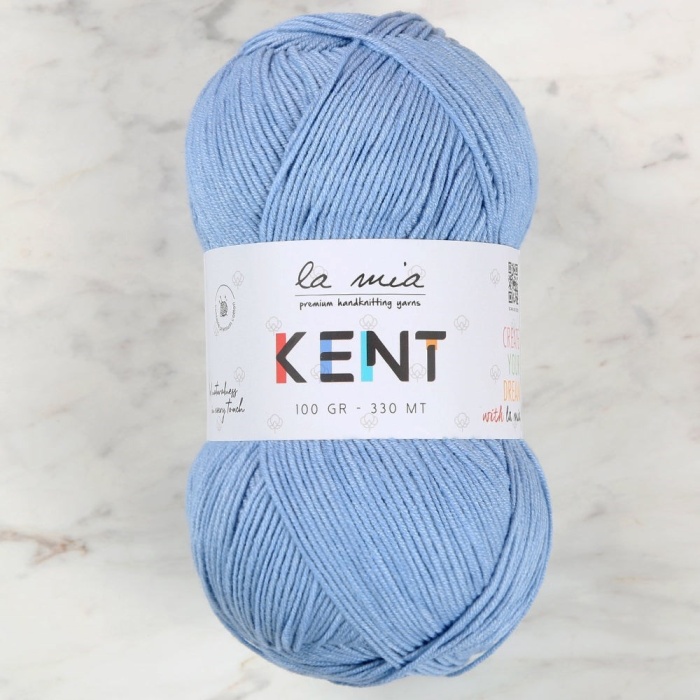 ® Yeni Ürün Kent Mavi El Örgü İpiL035