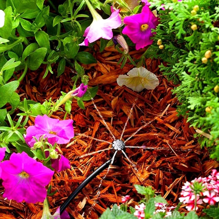 ® Yeni Ürün 10 Metre Bahçe Damlama Sulama Sistemi Seti Hortum ve Ek Parçaları