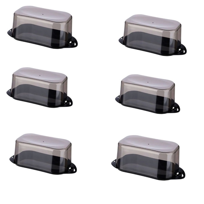 ® Yeni Ürün Kilitli Plastik Kapaklı Kahvaltılık Tereyağlık Peynirlik Erzak Saklama Kabı Ap-9428