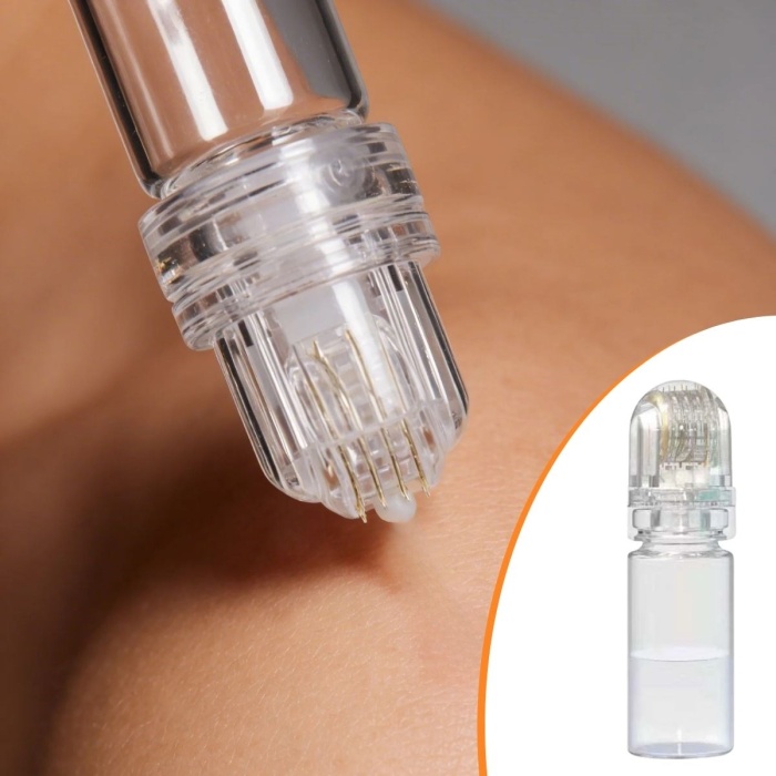 BUFFER® Mikro İğne 64’lü Cilt Bakım Serumu – Yüz ve Boyun için Anti-Aging, Gözenek Sıkılaştırıcı Serum