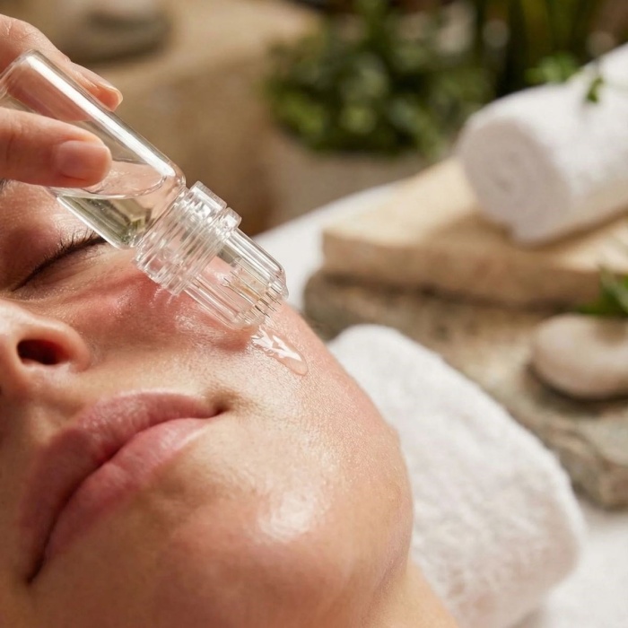 BUFFER® Mikro İğne 64’lü Cilt Bakım Serumu – Yüz ve Boyun için Anti-Aging, Gözenek Sıkılaştırıcı Serum