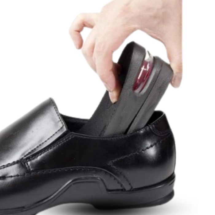 ® Yeni Ürün 5 cm Boy Uzatıcı Silikon Ortopedik Topuk TabanlıkYüksek Konforlu Gizli Yükseltici Ped (Unisex)