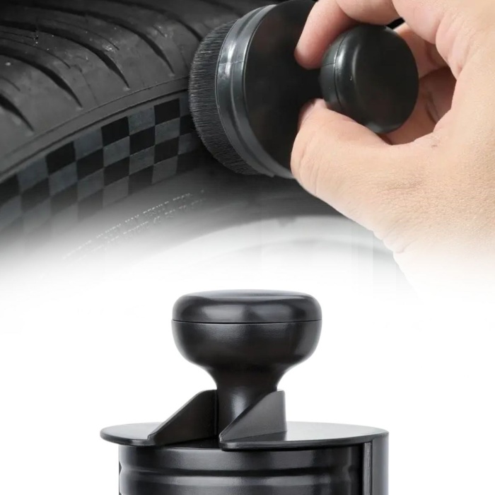 ® Yeni Ürün Oto Detay Temizlik Fırçası Yumuşak Tüylü Kapaklı Temizlik Fırçası