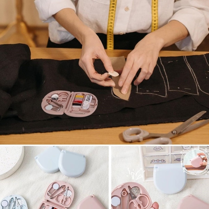 ® Yeni Ürün Çok Fonksiyonlu Mini Çanta Boy Seyahat Tipi Dikiş Seti