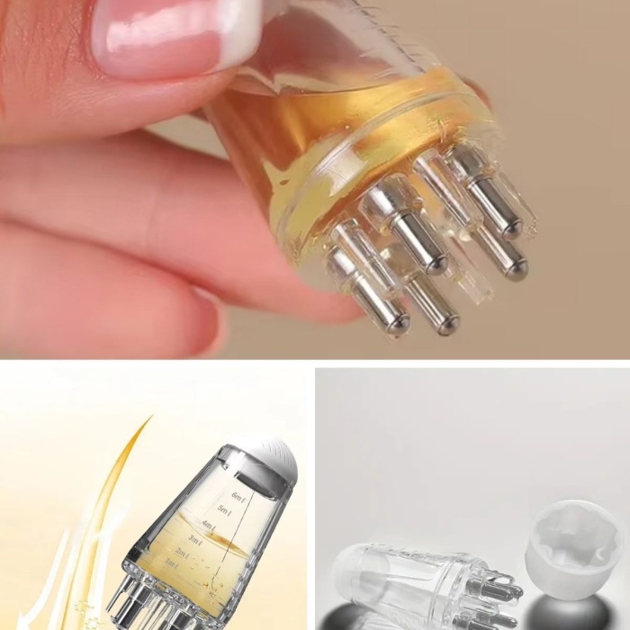 ® Yeni Ürün Mini Saç Derisi ve Cilt Bakım Serum Aplikatörü Saç Serum Şişesi