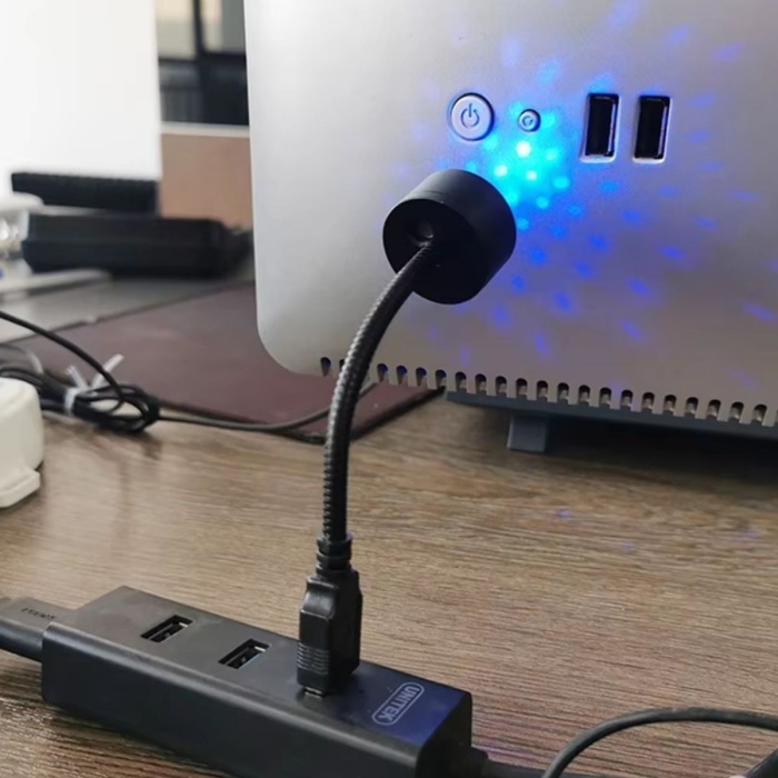 ® Yeni Ürün USB Sese Duyarlı 8 Farklı Mod Işıklı LED Atmosfer IşığıAmbiyans Aydınlatması