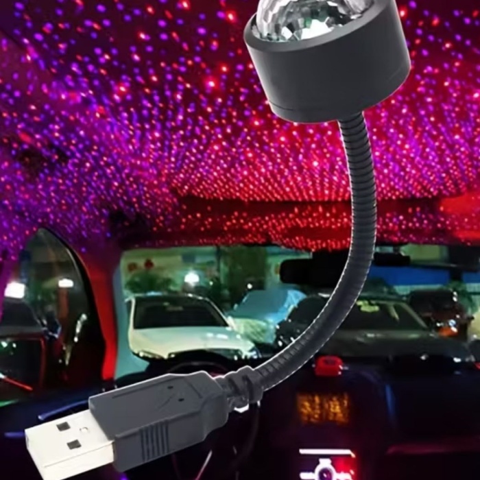 ® Yeni Ürün USB Sese Duyarlı 8 Farklı Mod Işıklı LED Atmosfer IşığıAmbiyans Aydınlatması