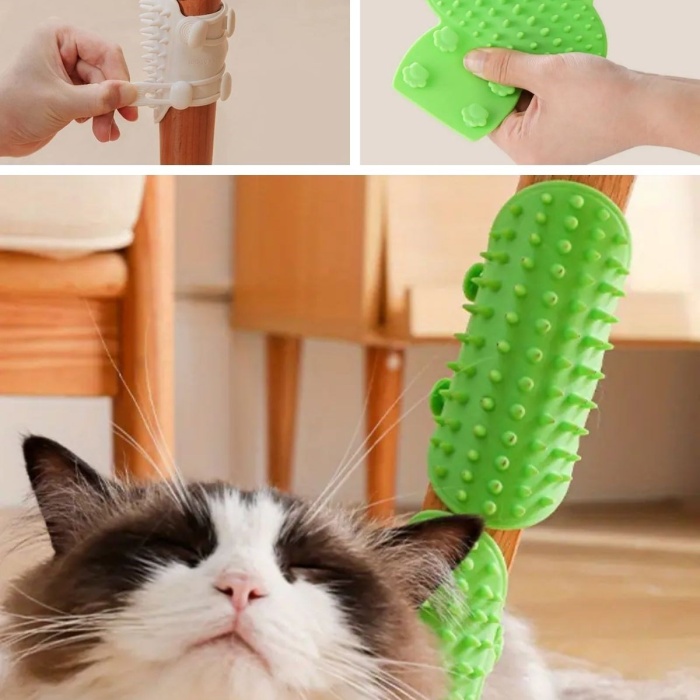 ® Yeni Ürün Sandalye Ayağına Takılabilen Ayarlanabilir Silikon Kedi Kaşınma Tarağı