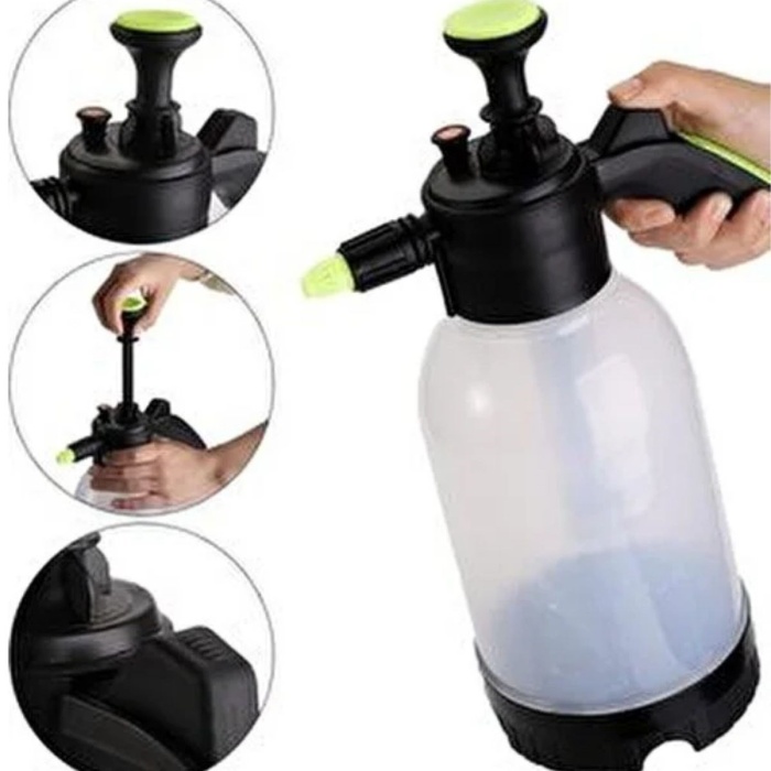 ® Yeni Ürün 2 Başlıklı Oto Köpük, Su Püskürtme ve Bitki Bakım Sulama Aleti Oto Yıkama Spreyi 2 Litre