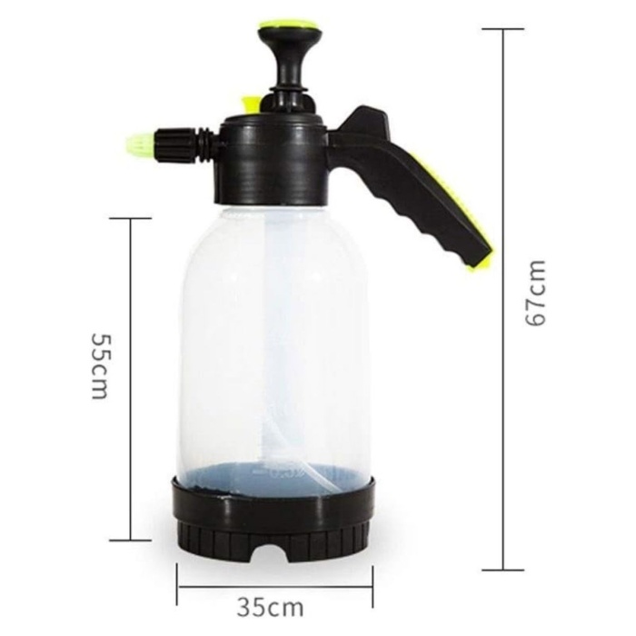 ® Yeni Ürün 2 Başlıklı Oto Köpük, Su Püskürtme ve Bitki Bakım Sulama Aleti Oto Yıkama Spreyi 2 Litre