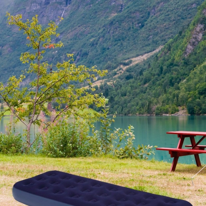 ® Yeni Ürün Tek Kişilik Yumuşak Şişme Yatak