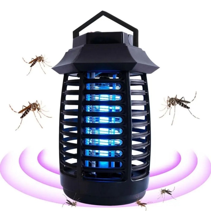 ® Yeni Ürün Tutma ve Asma Saplı Ledli Sinek Makinası 2W Sinek Öldürücü UV Mor Işıklı Aparat