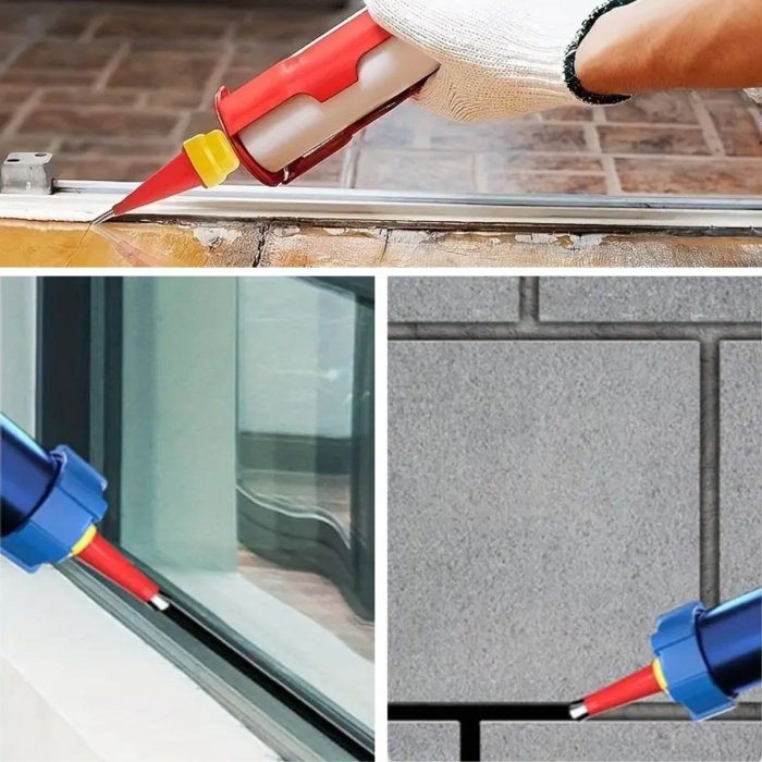 ® Yeni Ürün 30 Parça Silikon Kalafat Mastik Alet Seti Mastik Ucu