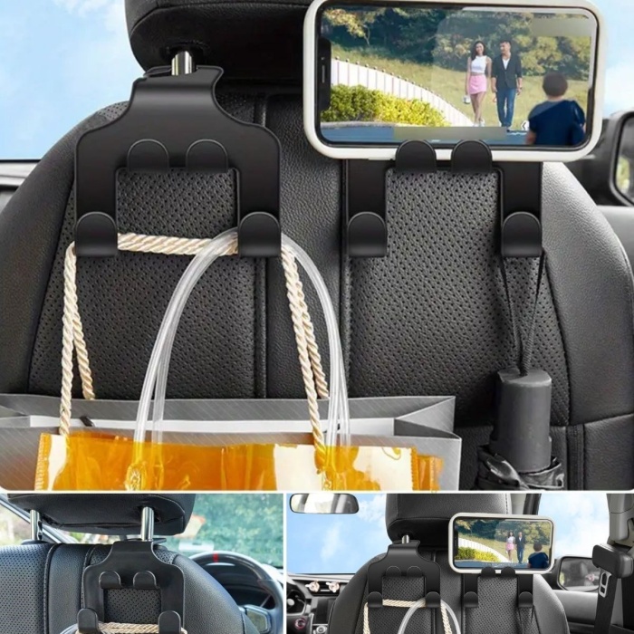 ® Yeni Ürün Oto Koltuk Arkası Düzenleyici Organizer Askılıklı Telefon,Tablet Tutucu