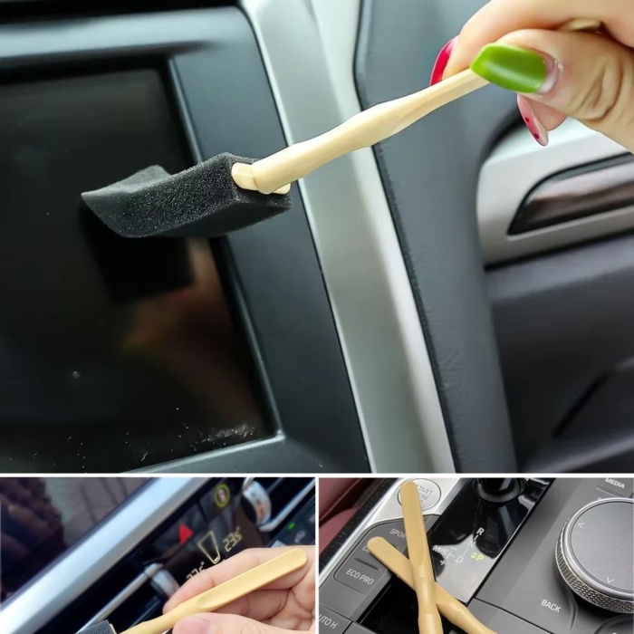 ® Yeni Ürün 5li Araba Havalandırma Temizleme Fırçaları Klima Çıkışları,Toz Alma&Otomobil İçi Detaylı Mini Temizlik Aparatları