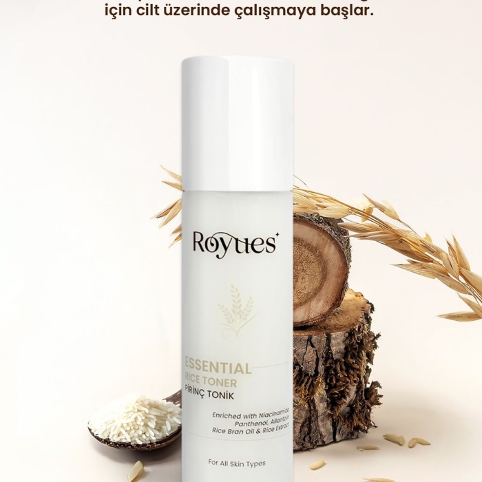 ® Yeni Ürün Aydınlatıcı, Leke Karşıtı, Cilt Tonu Eşitleyici ve Parlatıcı Pirinç Özlü Tonik Rice Toner 200ml
