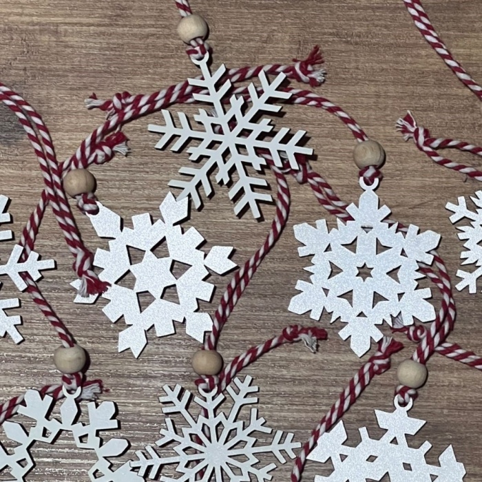 ® Yeni Ürün Ahşap Yılbaşı Ağaç Süsü-BY15