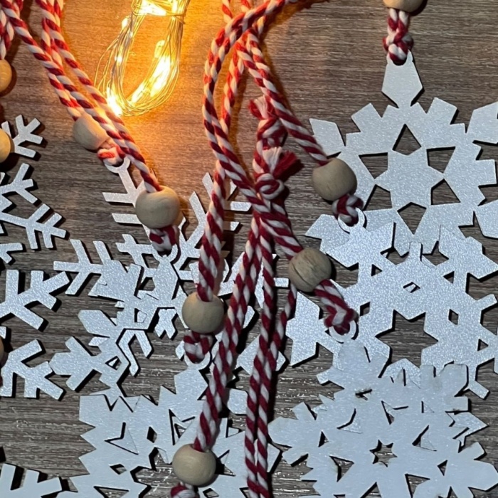 ® Yeni Ürün Ahşap Yılbaşı Ağaç Süsü-BY15