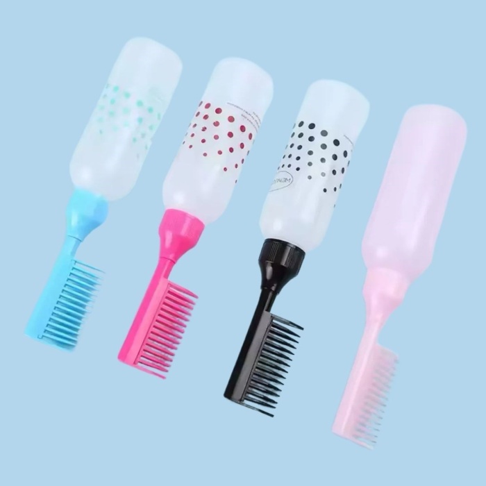 ® Yeni Ürün Saç Boyama Uygulama Fırçası Taraklı Saç Boyama Aplikatörü
