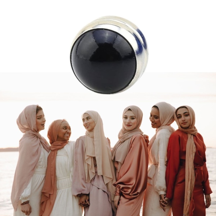 ® Yeni Ürün Tekli Güçlü Mıknatıslı Eşarp Şal Mıknatısı